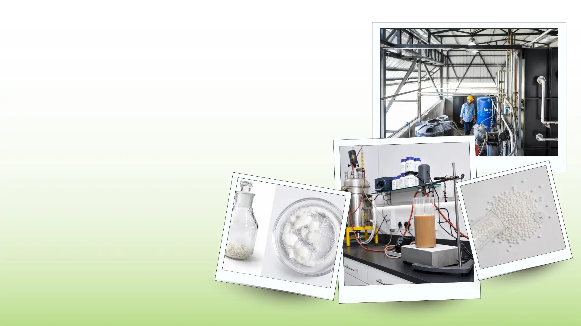 Green technology lab and material process showcase
